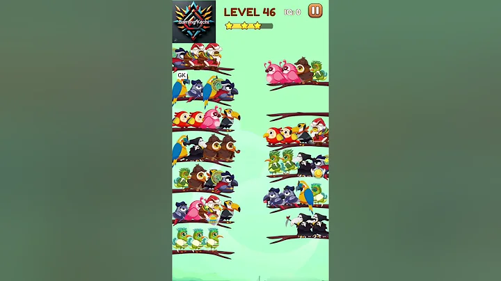 Bird Sort 2: Color Puzzle Level 46 Successful