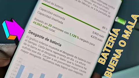 ¿Cuál es la vida útil de la batería de un móvil?