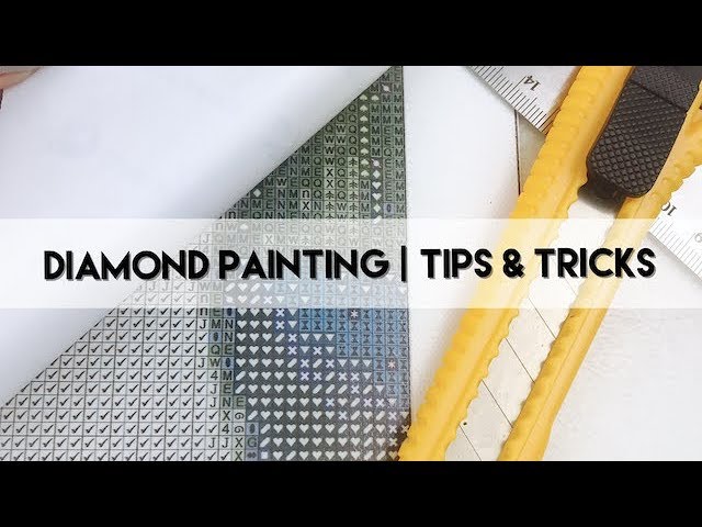 SQUARE Diamond Painting Tips and Tricks Tutorial