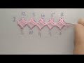 Sindhi Embroidery Stitch Tutorial, Kutch work Border Design Gujarati tanka #shorts