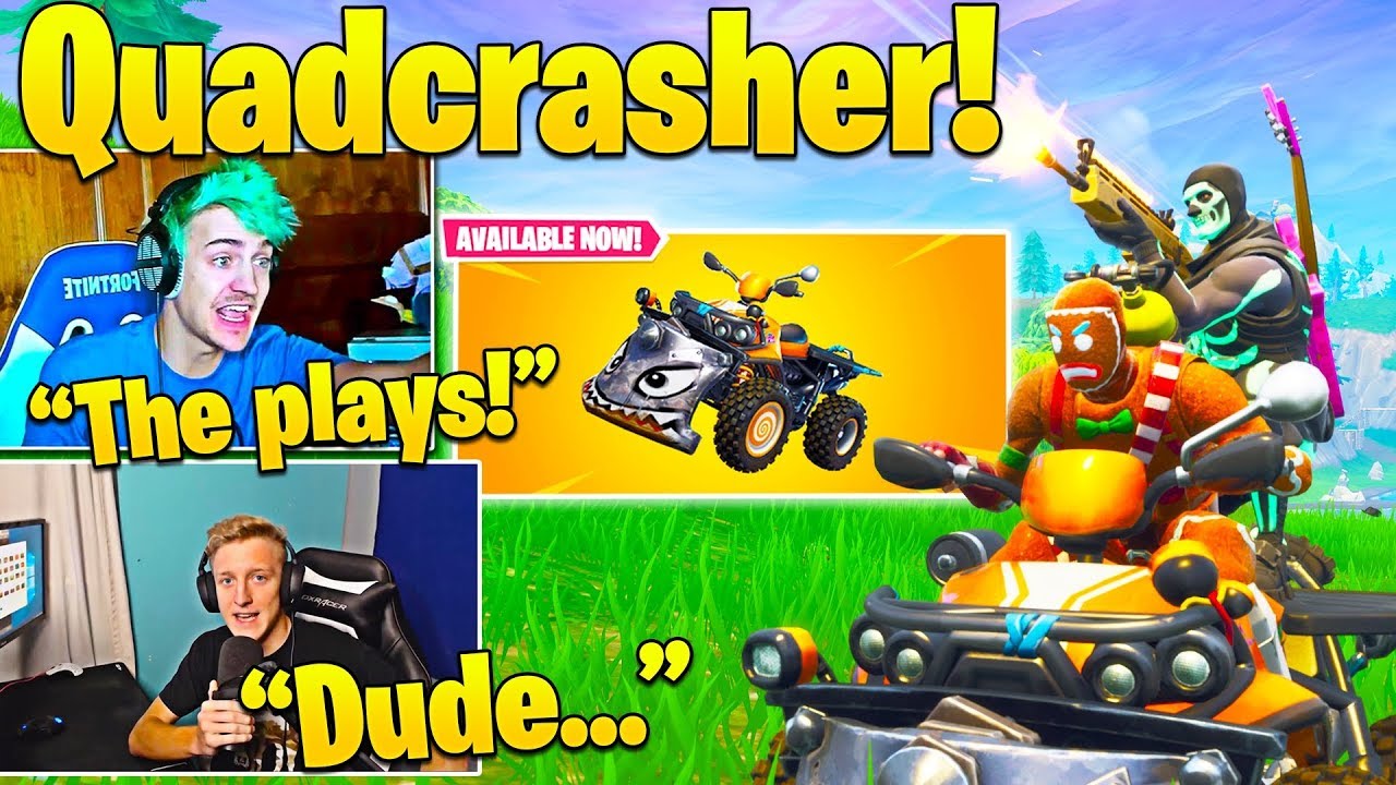 twitch moments funny Streamers GO CRAZY Over NEW Quadcrasher! Overpowered Trick You NEED To Try!