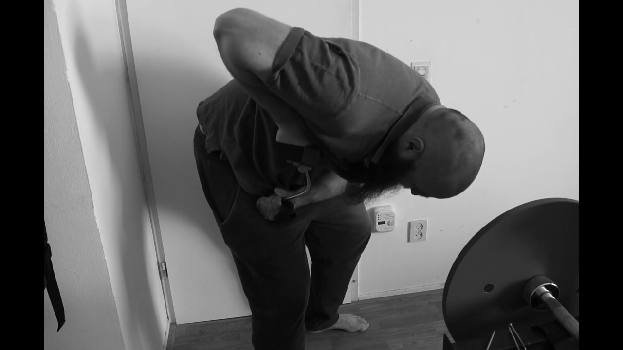 Old time strongman bending 8 mm thick steel YouTube