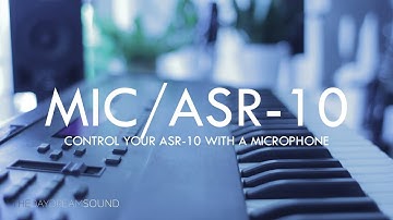 Did You Know You Can Control Your Ensoniq Sampler With A Microphone?