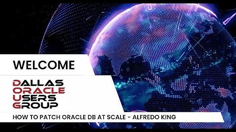 DOUG How to patch Oracle DB at scale