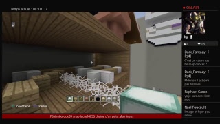 [LIVE]CONSTRUCTION D'UNE MAP CACHE CHACHA GO LES 500 ABONNER [Minecraft]