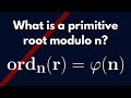 Understanding Primitive Roots Modulo n: Definitions and Examples