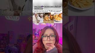 NOOOO, ¿PERO CUÁL POLLO CON PAPAS? 😭#humor #latialola #funny