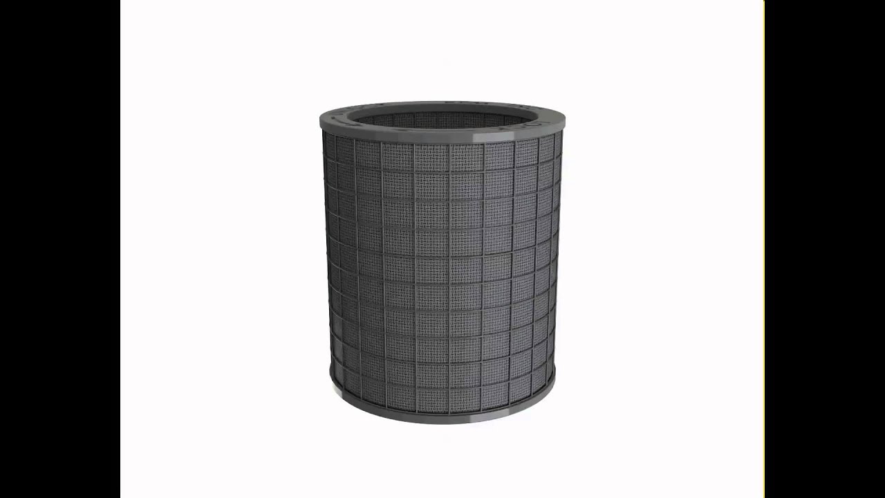 Cylindrical Filter Rotation - YouTube