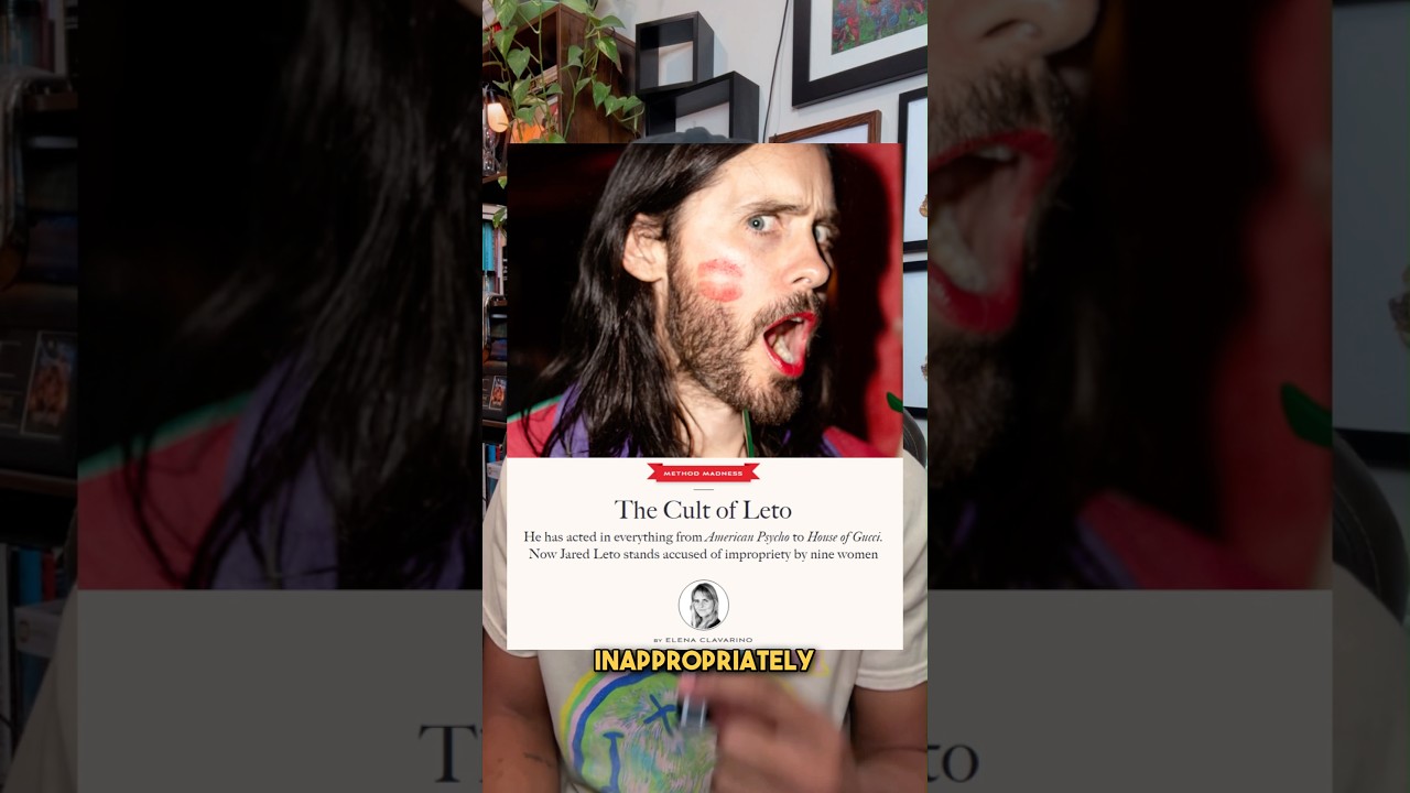 Jared Leto is EVIL! #jaredleto #30secondstomars