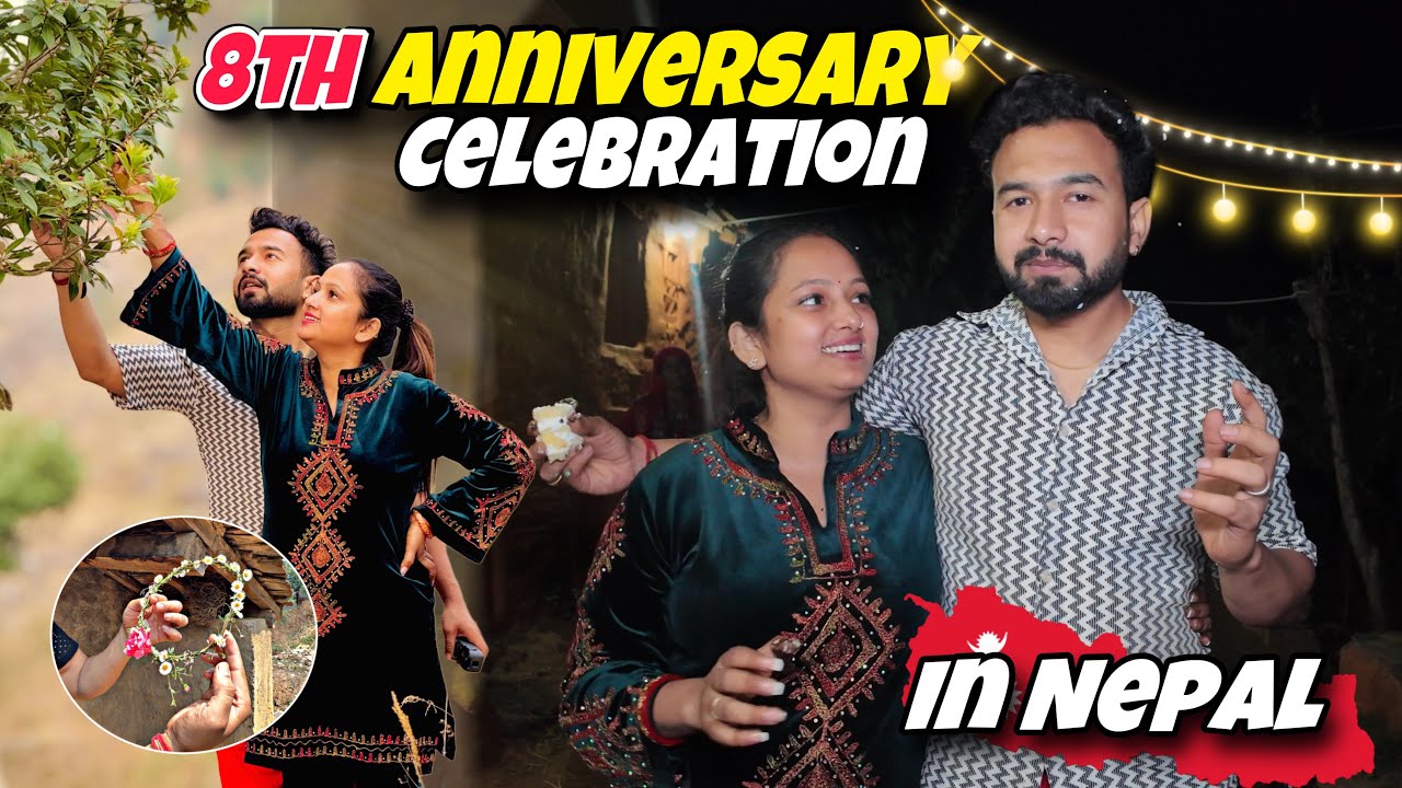 8th Anniversary Celebration in Pahad 🏔️ || Ek dusre ko diya surprise gift 🎁 || priya jeet vlogs