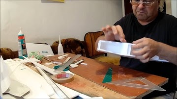 build rc trainer plane - part 1