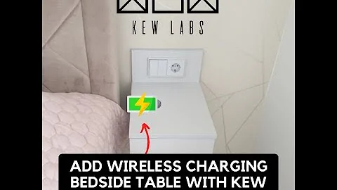 Wireless Charging for bedside tables design ideas - Kew Labs