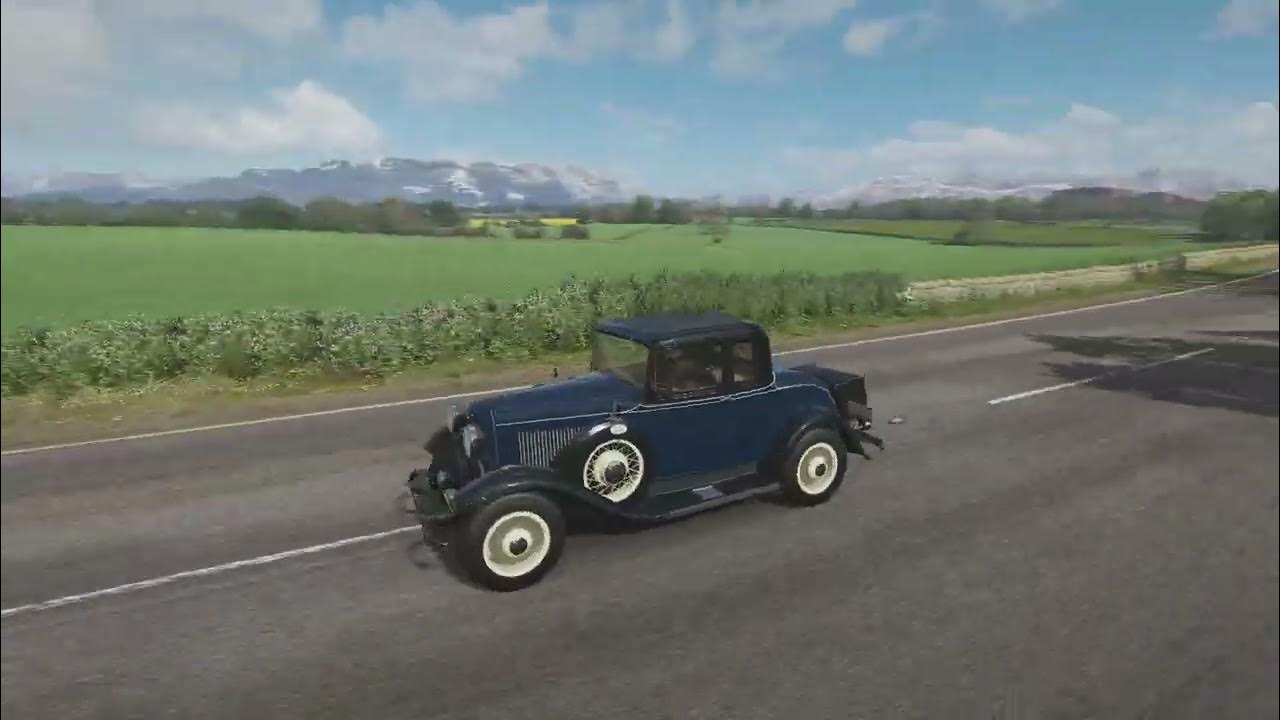 1932 Ford De Luxe Five-window Coupe Forza Edition 1932 FORD DE LUXE-FIVE WINDOW COUPE | FORZA HORIZON 4 #logitechg29
