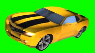 animations pack of bumblebee car chroma