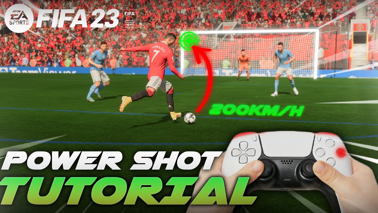 HOW TO MAKE POWER SHOT IN FIFA 23 powershot blackweps fifa23 