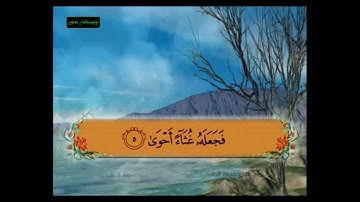 سورة الأعلى من 1 - 5 مكررة