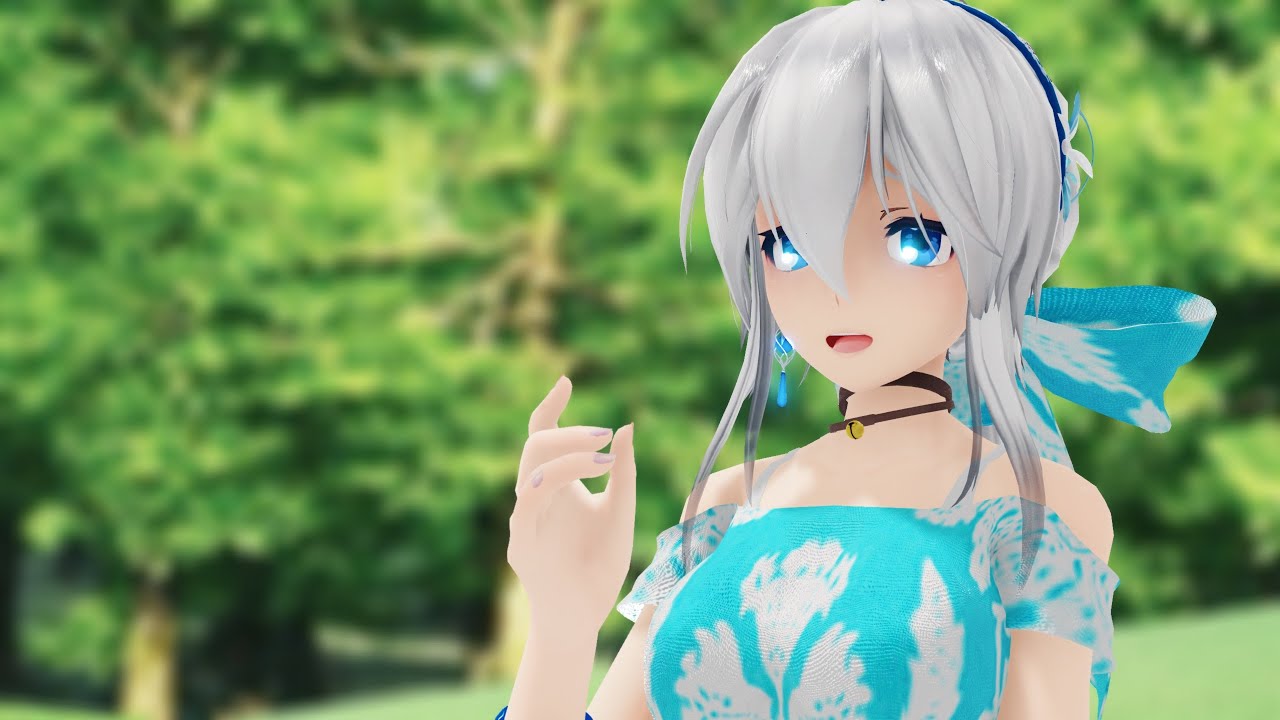 【MMD】弱音ハクと初音ミクで『ニア』