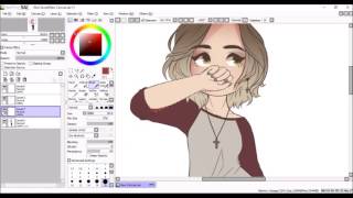 Selfportrait speedpaint - She moves in her own way