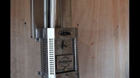 Tiny house wood stove install: Dickinson Newport in a Tiny House!