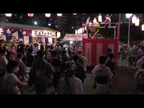 日本の夏ごよみ　2022年青山青葉公園盆踊り２１　東京都港区
