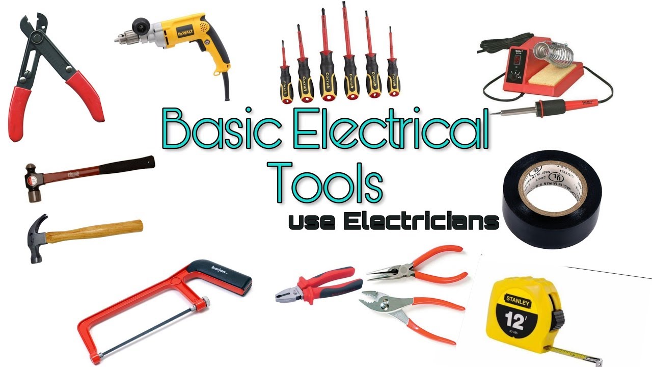 presentation of electrical tools