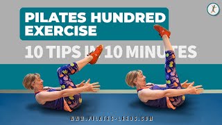 Pilates Hundred(100) for Beginners: 10 tips in 10 minutes