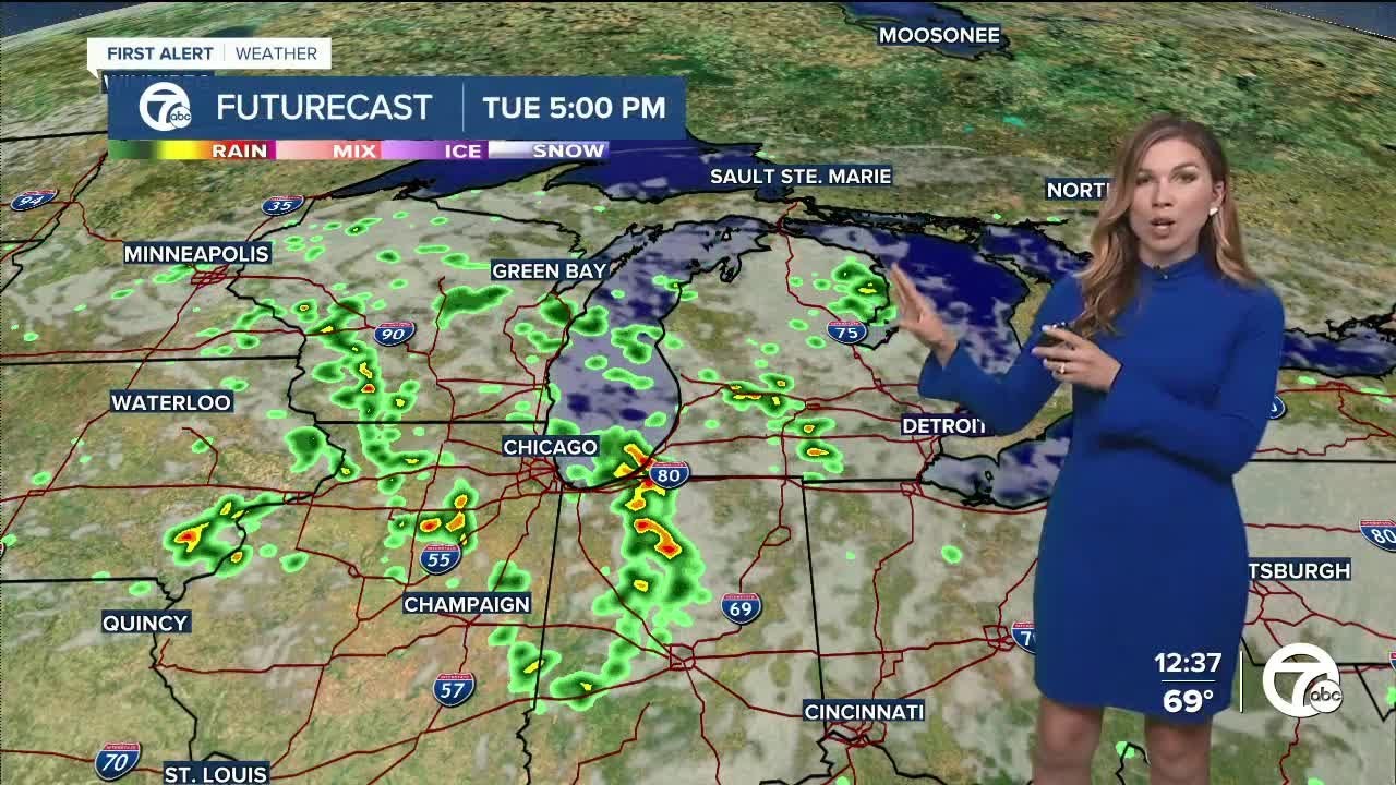 Clouds with a few showers - YouTube