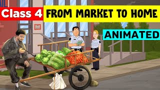class 4 evs chapter 15 - From Market to Home  | Class 4 Evs | From Market to Home animated