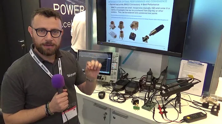 Tektronix shows their IsoVu galvanic isolation probes at PCIM