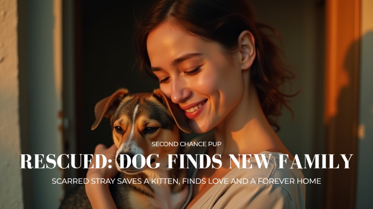 Rescued: Dog Finds New Family| From Abandoned to Beloved - YouTube