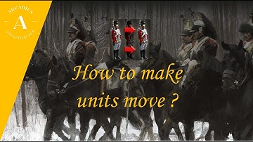 AOE III Editor : How to make units move ?