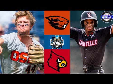 #8 Oregon St v Louisville (AMAZING ELIMINATION GAME!) | College World Series | 2025 College Baseball