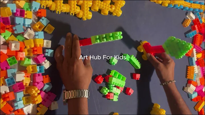 Best Toy Learning Video for Kids Building Block Lego Car Track!