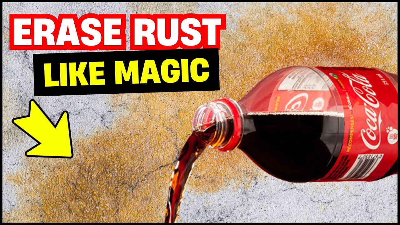 Best Way to Remove Rust Stains from Concrete (In Minutes) - YouTube