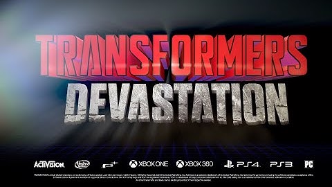 Transformers: Devastation (PS4/PS3) Trailer
