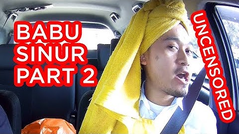 Babu Sinur: Driving around Brunei in towel wraps PART 2 (Uncensored)