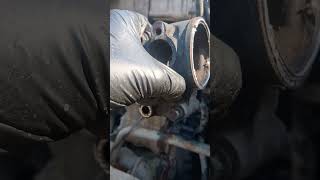 Volvo D12 Thermostat Replacement #volvotrucks #d12