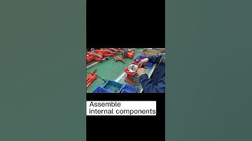 Assembly process of PROYAMA electric chainsaw parts