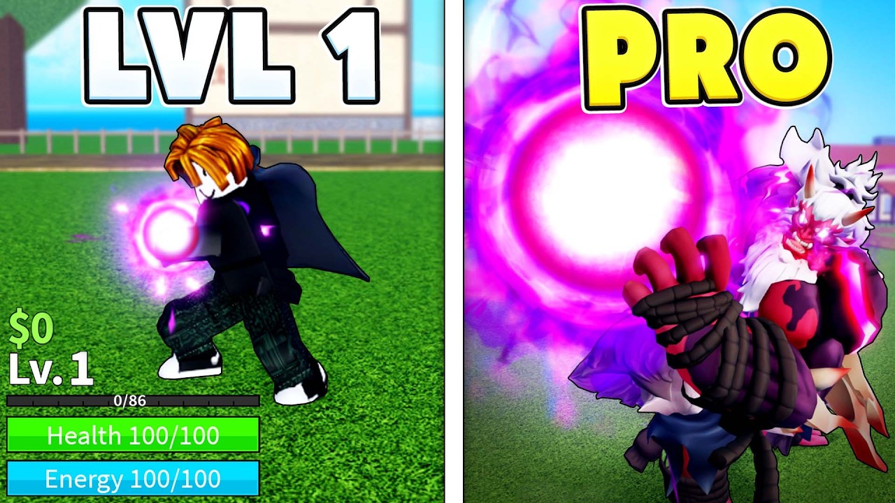 Noob To Pro With FIEND YETI In Blox Fruits (Roblox)