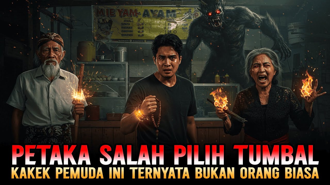 SEORANG PELAYAN WARUNG DIJADIKAN TUMBAL PESUGIHAN! TAPI GAGAL TOTAL, KAKEKNYA BUKAN ORANG BIASA!