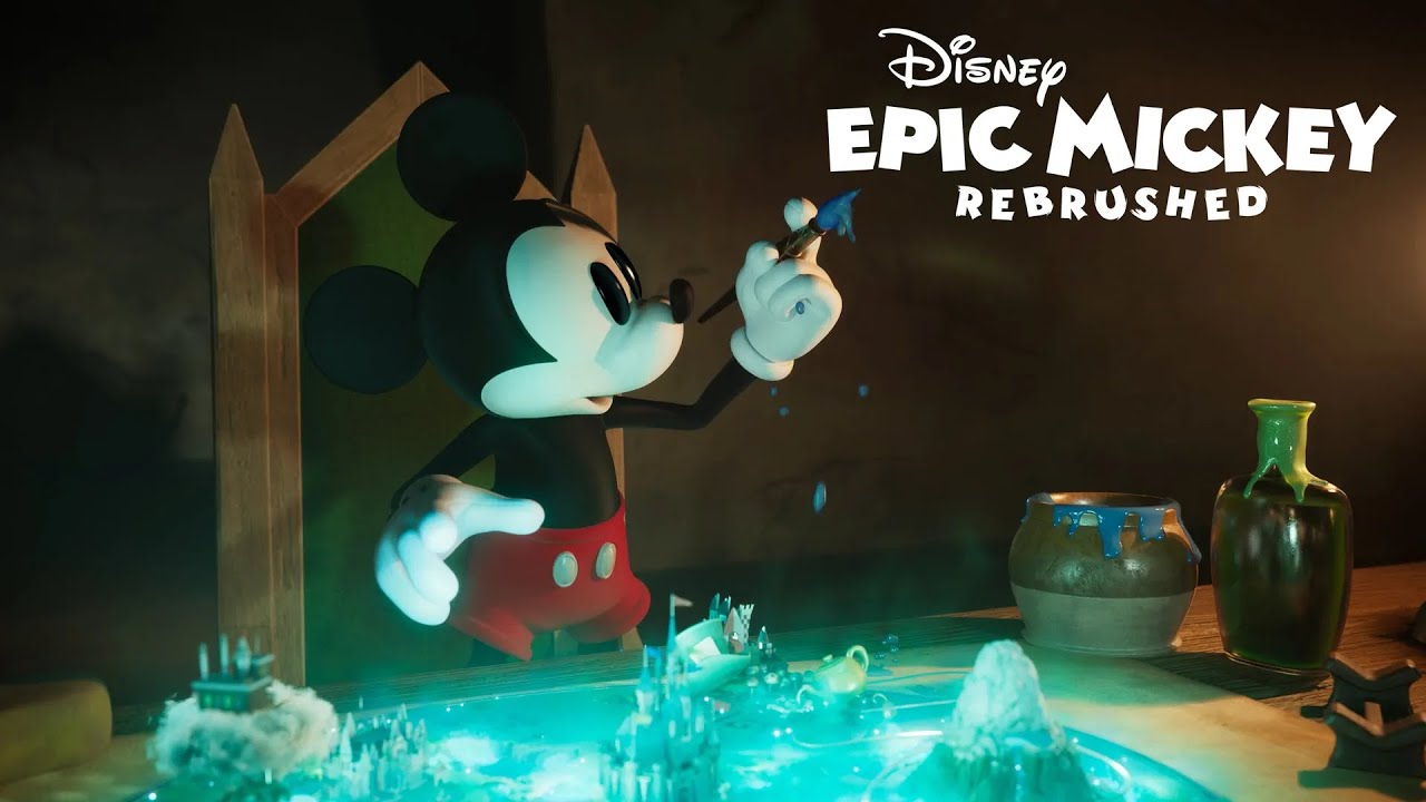 Mickey mouse rebrushed. Mickey mouse rebrushed
