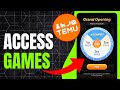 How To Access Temu Games (2023)