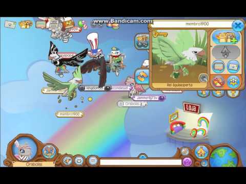 Animal Jam: Cabra na festa das nuvens?! + Batendo papo com as águias e corujas reggaeton nedir