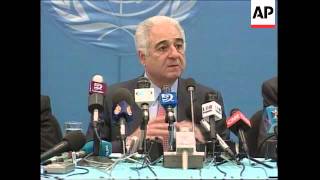 Play video: Head of UN oil-for-food programme comments on Iraq situation