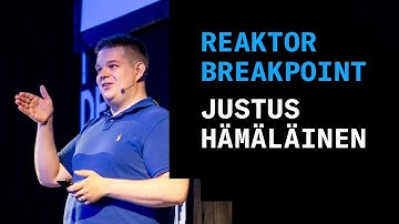 Reaktor Breakpoint 2018: Justus Hämäläinen, Design better services with data