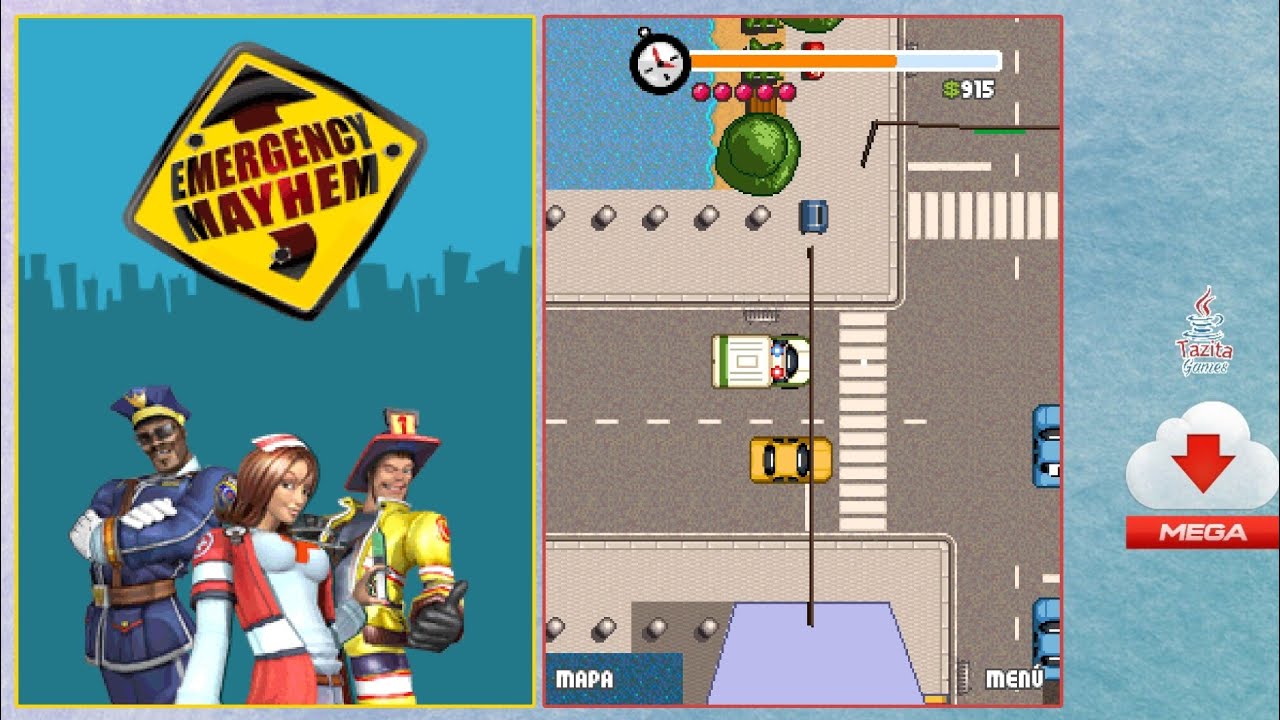 Java Game Mayhem Juegos Java: Emergency Mayhem #269 - YouTube