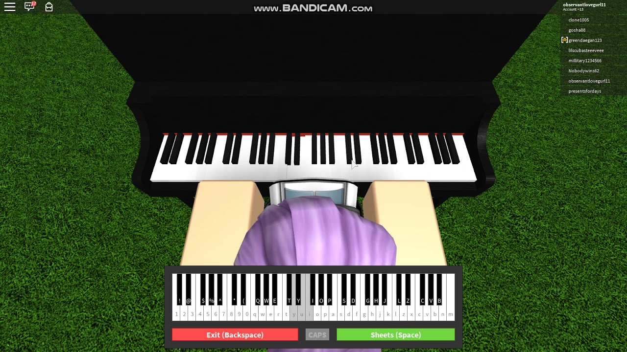 Kalinka Malinka On Roblox Piano Tutorial By Maszeitro - how to play roblox piano fast