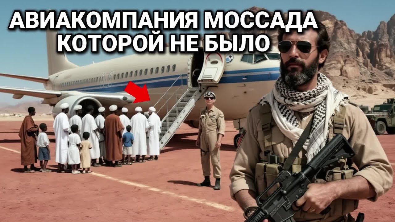 Как Моссад Использовал Подставную Авиакомпанию для Переброски Агентов по Всему Ближнему Востоку