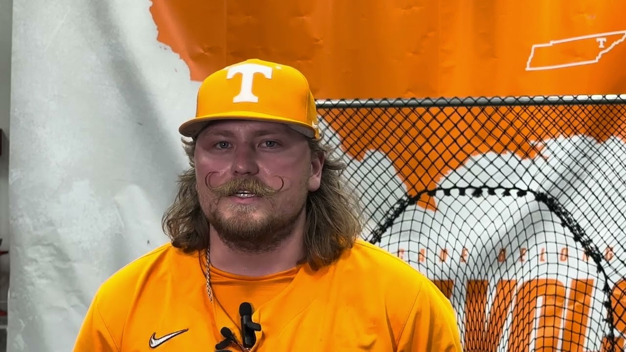 Vols LHP Kirby Connell reacts to game two win over Georgia | Tennessee Baseball