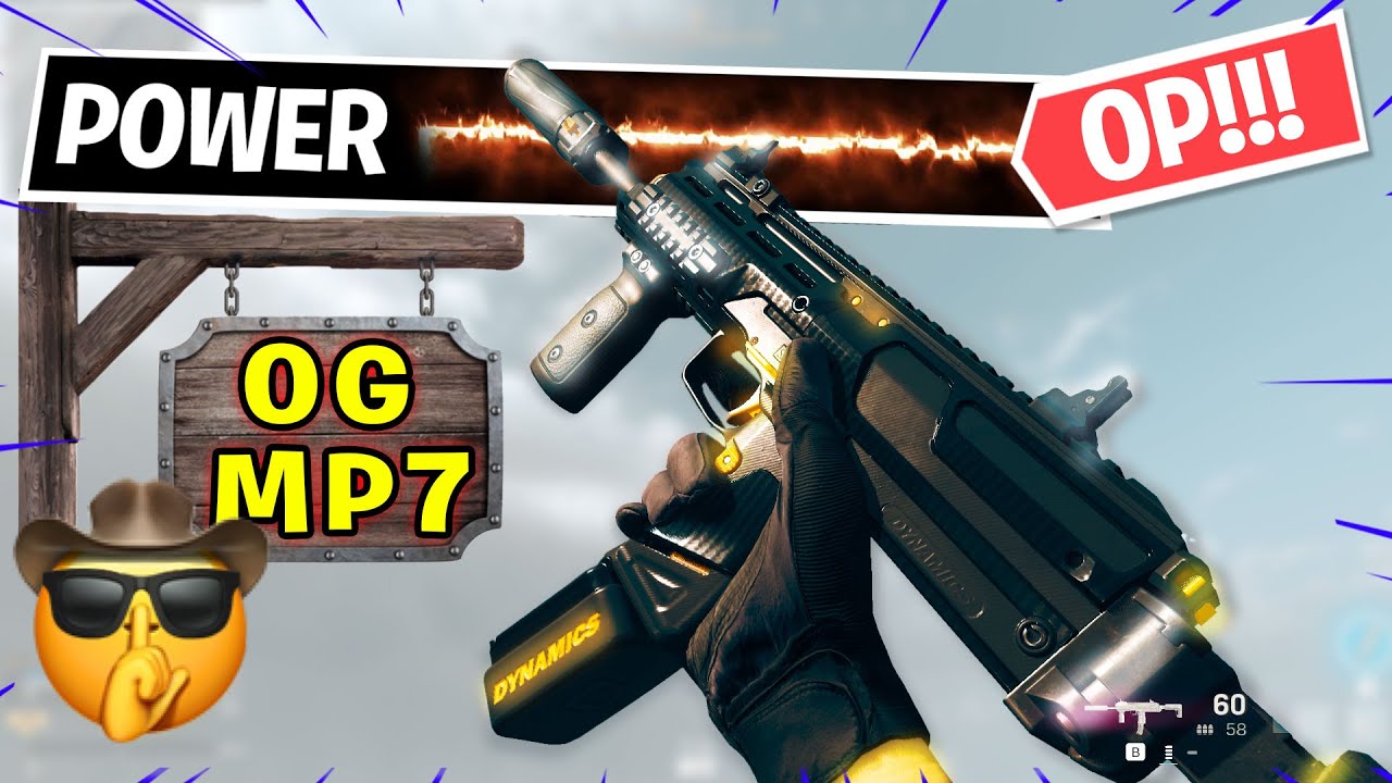 OG MP7 season 3 new best class setup call of duty warzone (MP7 best attachments) OGBULLZ